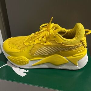 Size 7 (Junior) - Yellow Puma RS-X